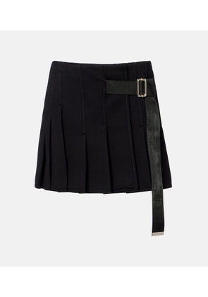 Plan C Belted miniskirt