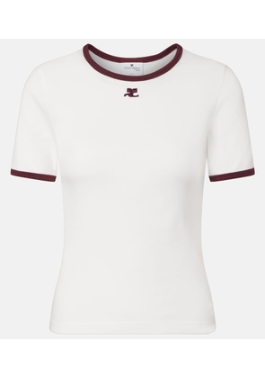 Courreges Signature logo cotton T-shirt