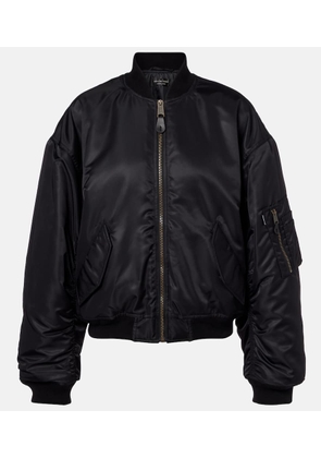 Balenciaga Standard technical satin bomber jacket