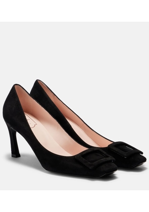 Roger Vivier Trompette 70 suede pumps