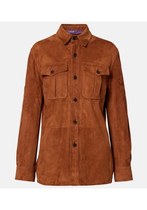 Ralph Lauren Collection Landry suede shirt