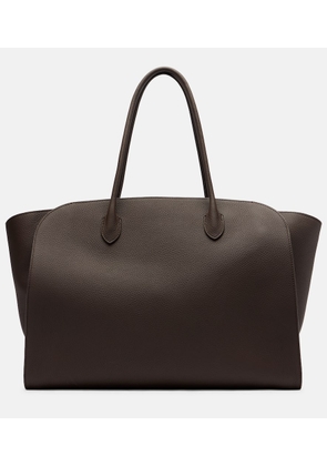 The Row Marlo 17 leather tote bag