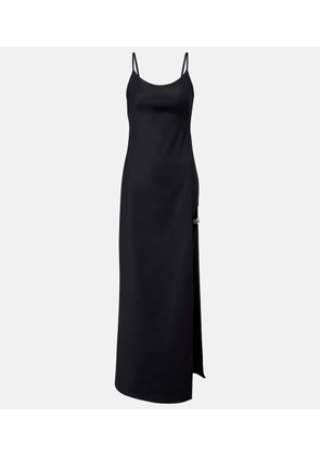 Coperni Garter cotton-blend jersey maxi dress