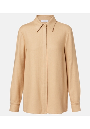 Gabriela Hearst Cruz cashmere and silk shirt