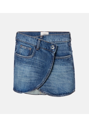 Coperni Denim wrap skirt