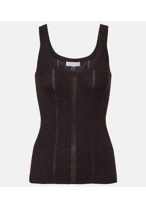 Gabriela Hearst Pointelle wool tank top
