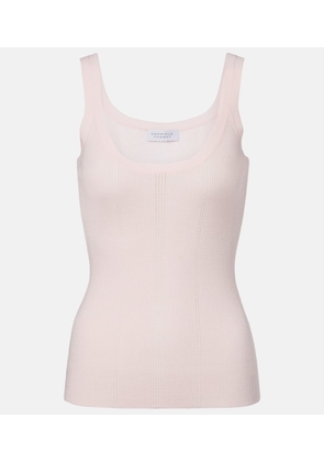 Gabriela Hearst Lucy rib-knitted wool tank top