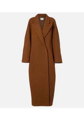 Fforme Yves wool-blend wrap coat