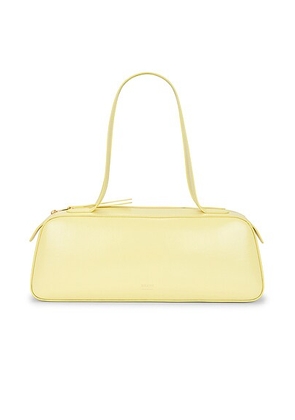 KHAITE Simona Shoulder Bag in Pale Yellow - Yellow. Size all.