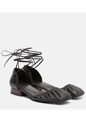 Lemaire Micro Ballerina leather flats