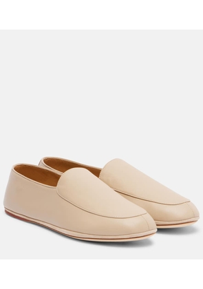 Loro Piana Anton leather loafers