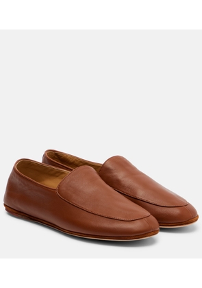 Loro Piana Anton Walk leather loafers