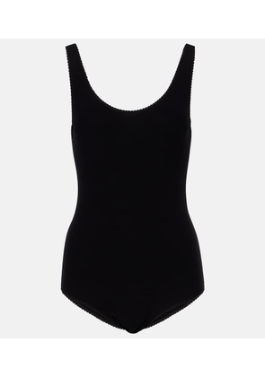 Magda Butrym Scalloped open-back bodysuit