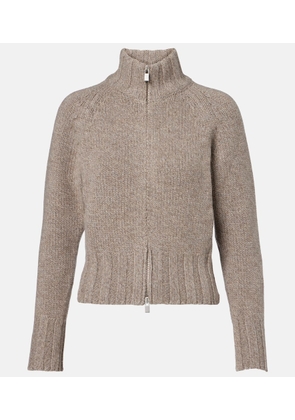 Magda Butrym Zip-up cashmere sweater