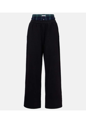 Acne Studios Cotton wide-leg pants