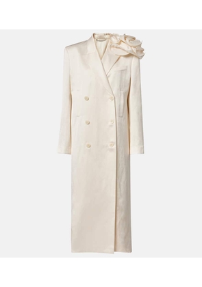 Magda Butrym Floral-applique coat