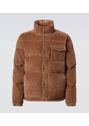 Moncler Serrant cotton corduroy down jacket