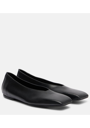 Rick Owens Leather ballet flats