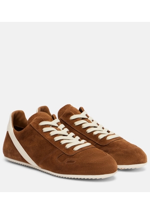Rick Owens Minimal suede sneakers
