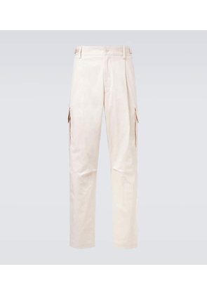 Moncler Cotton-blend gabardine cargo pants