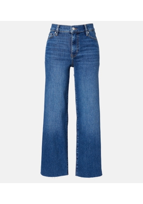 Frame Le Slim Palazzo Crop wide-leg jeans