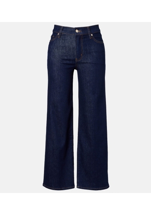 Frame Le Slim Palazzo Crop wide-leg jeans