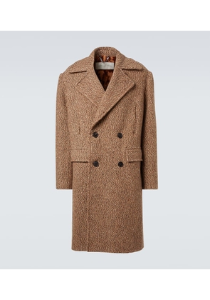Dries Van Noten Double-breasted wool-blend coat