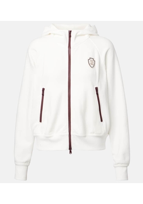 Brunello Cucinelli Cotton-blend pique hoodie