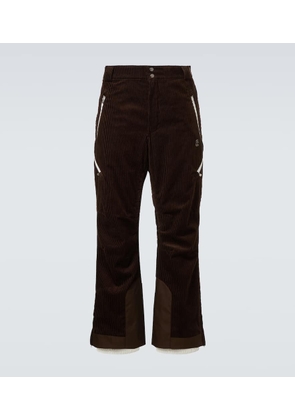 Brunello Cucinelli Cotton corduroy ski pants
