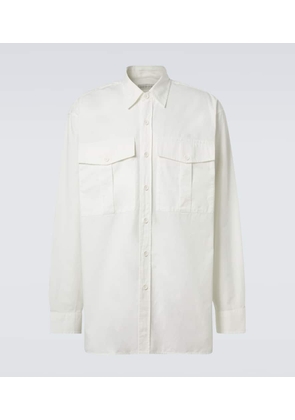 Dries Van Noten Oversized cotton twill shirt