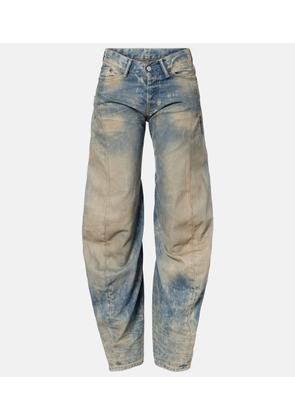 Acne Studios 2006F low-rise wide-leg jeans