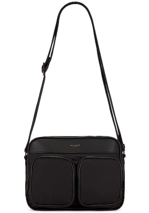 Saint Laurent New Camera Bag in Black - Black. Size all.