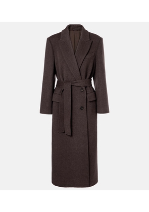 Brunello Cucinelli Wool and cashmere wrap coat