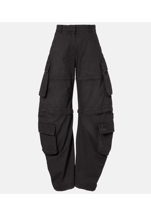 Acne Studios Cotton barrel-leg cargo pants