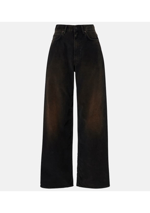 Acne Studios Mid-rise wide-leg jeans