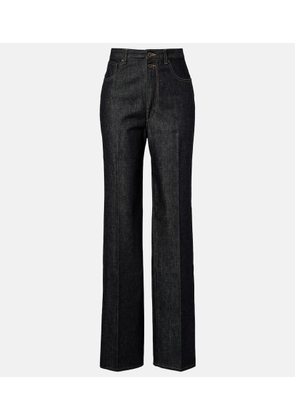 Lemaire High-rise straight jeans