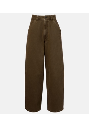 Lemaire High-rise wide-leg jeans