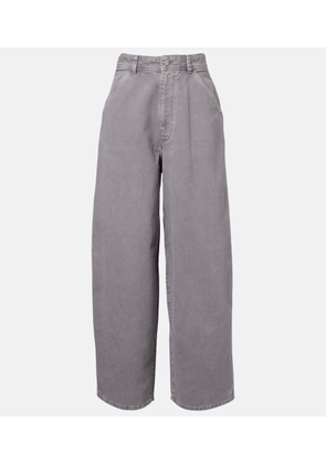 Lemaire High-rise wide-leg jeans