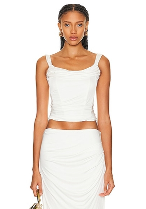 Retrofete Lowis Top in White - White. Size XL (also in ).