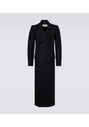 Dries Van Noten Double-breasted wool-blend coat