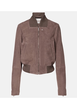 Tod's Suede bomber jacket