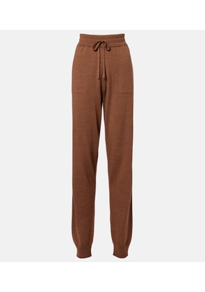 Tod's Knitted virgin wool straight-leg pants