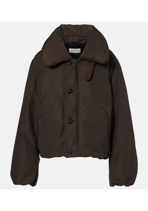 Lemaire Linen and cotton-blend down jacket