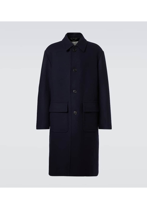 Dries Van Noten Wool-blend twill overcoat