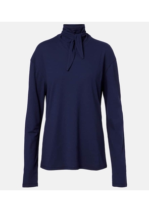 Lemaire Tie-detail cotton top