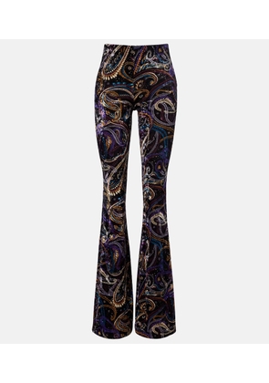 Etro Paisley flared pants