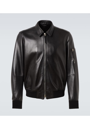 Tom Ford Leather blouson jacket