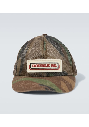 RRL Camouflage logo baseball cap