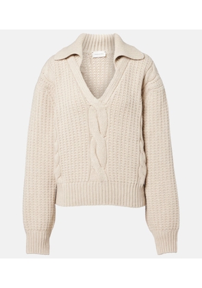 Magda Butrym Cable-knit cashmere sweater