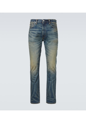 RRL Faded slim jeans